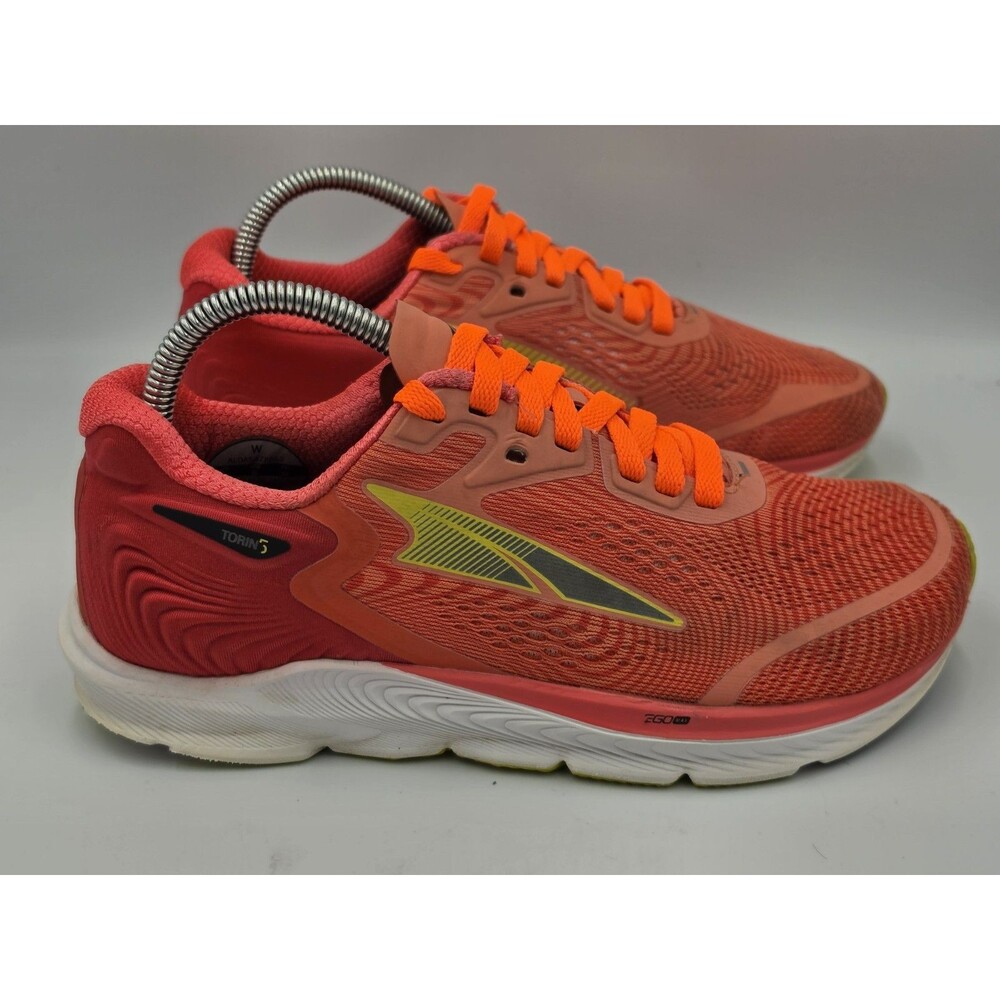 Altra Torin 5 Women’s 8 Road Running Shoes Red Coral Zero Drop Sneakers